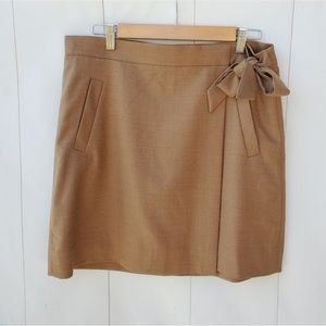 J. Crew - Wool Mini Skirt - Women’s Size 8 - Khaki